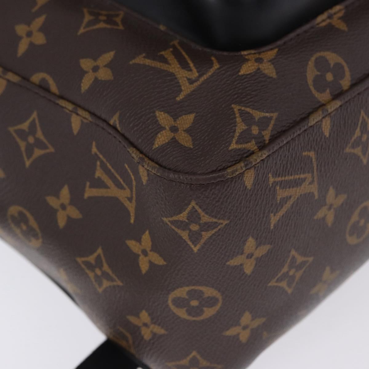 LOUIS VUITTON Monogram Macassar Josh Backpack M41530 LV Auth ka5895V