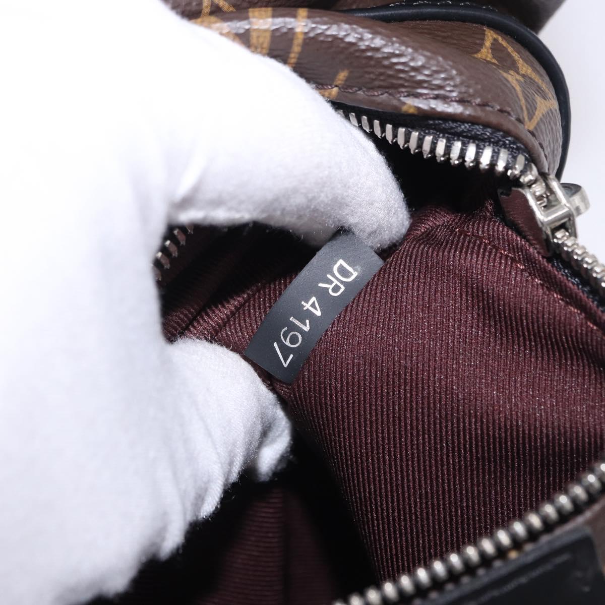 LOUIS VUITTON Monogram Macassar Josh Backpack M41530 LV Auth ka5895V