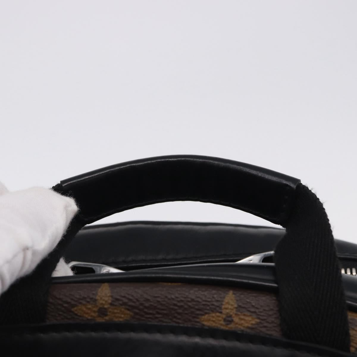 LOUIS VUITTON Monogram Macassar Josh Backpack M41530 LV Auth ka5895V