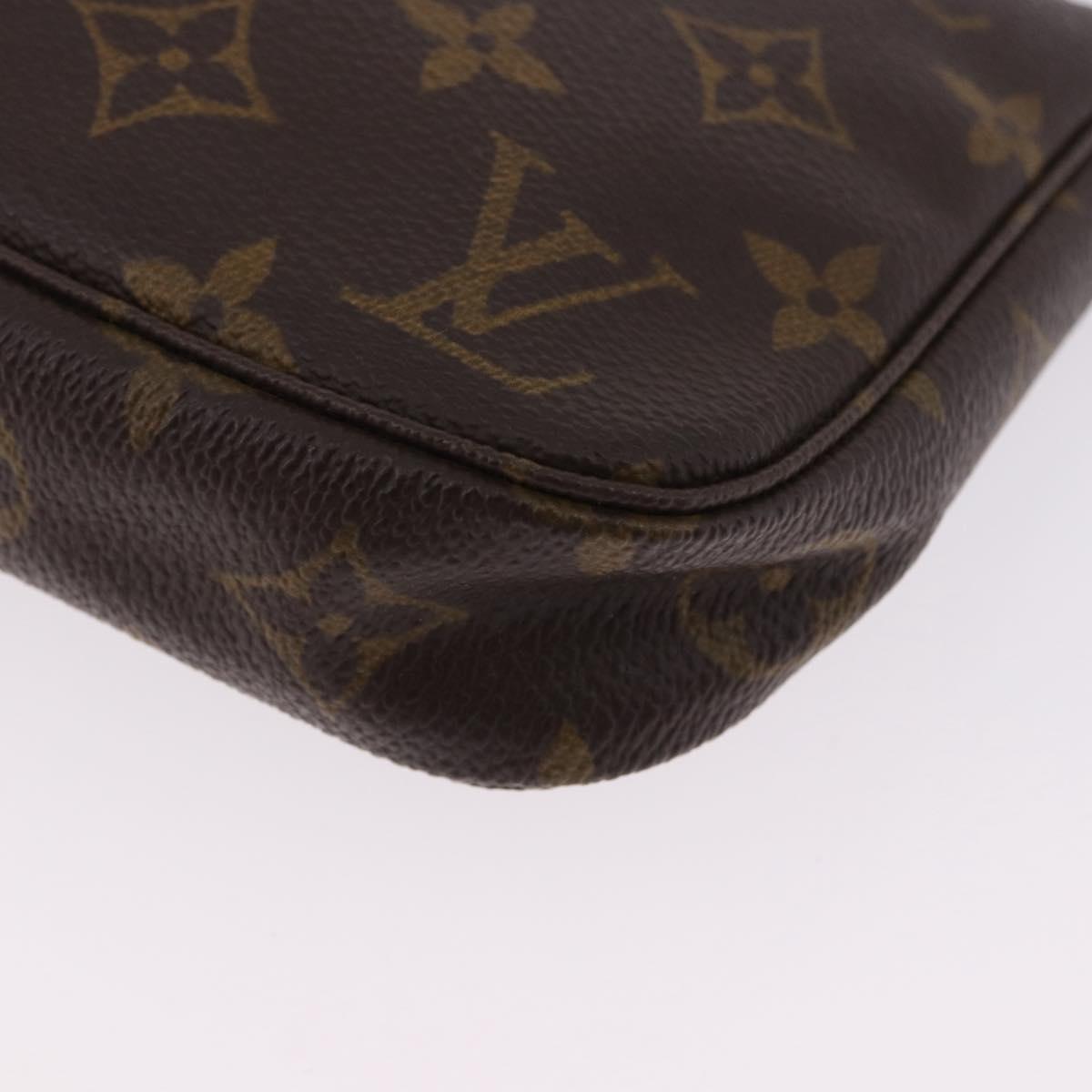 LOUIS VUITTON Monogram Pochette Accessoires Pouch M51980 LV Auth ka5901A