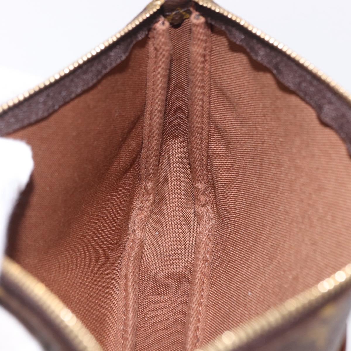 LOUIS VUITTON Monogram Pochette Accessoires Pouch M51980 LV Auth ka5901A