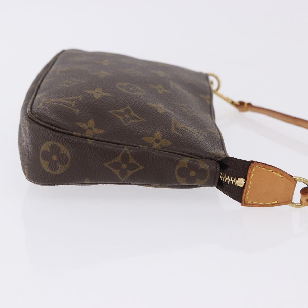 LOUIS VUITTON Monogram Pochette Accessoires Pouch M51980 LV Auth ka5901A