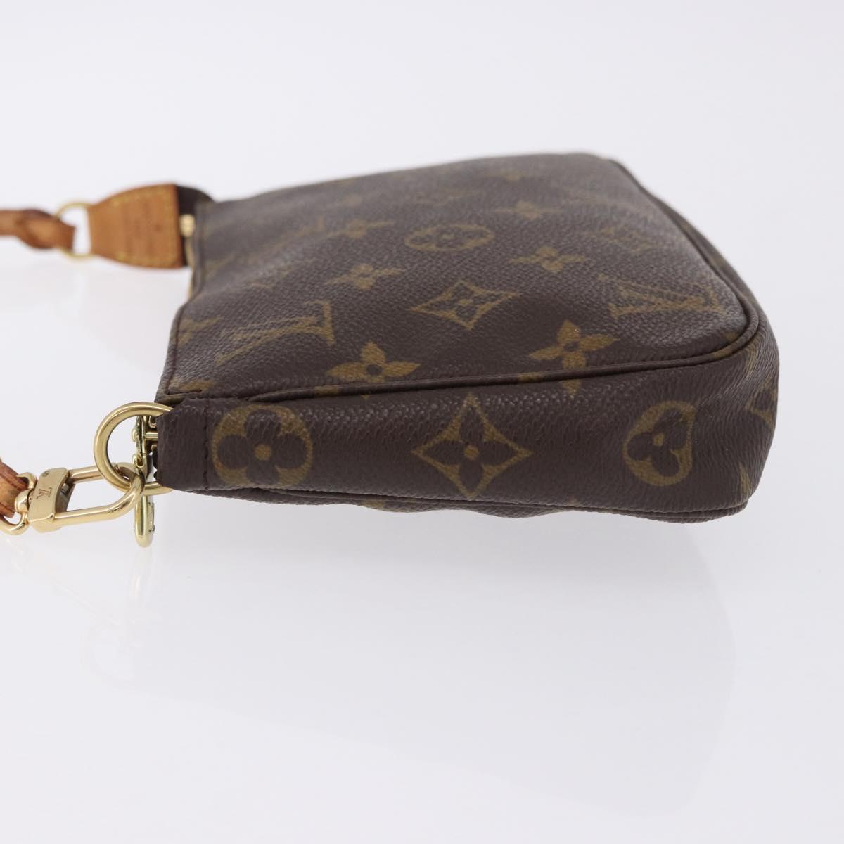 LOUIS VUITTON Monogram Pochette Accessoires Pouch M51980 LV Auth ka5901A