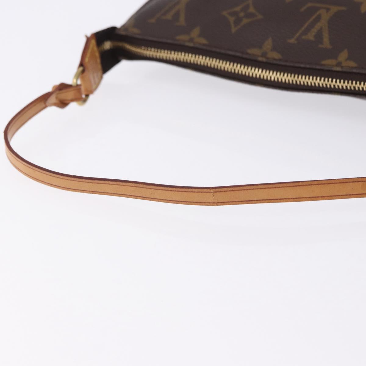 LOUIS VUITTON Monogram Pochette Accessoires Pouch M51980 LV Auth ka5901A
