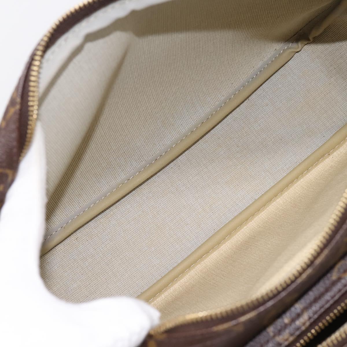 LOUIS VUITTON Monogram Reporter PM Shoulder Bag M45254 LV Auth ka5902A