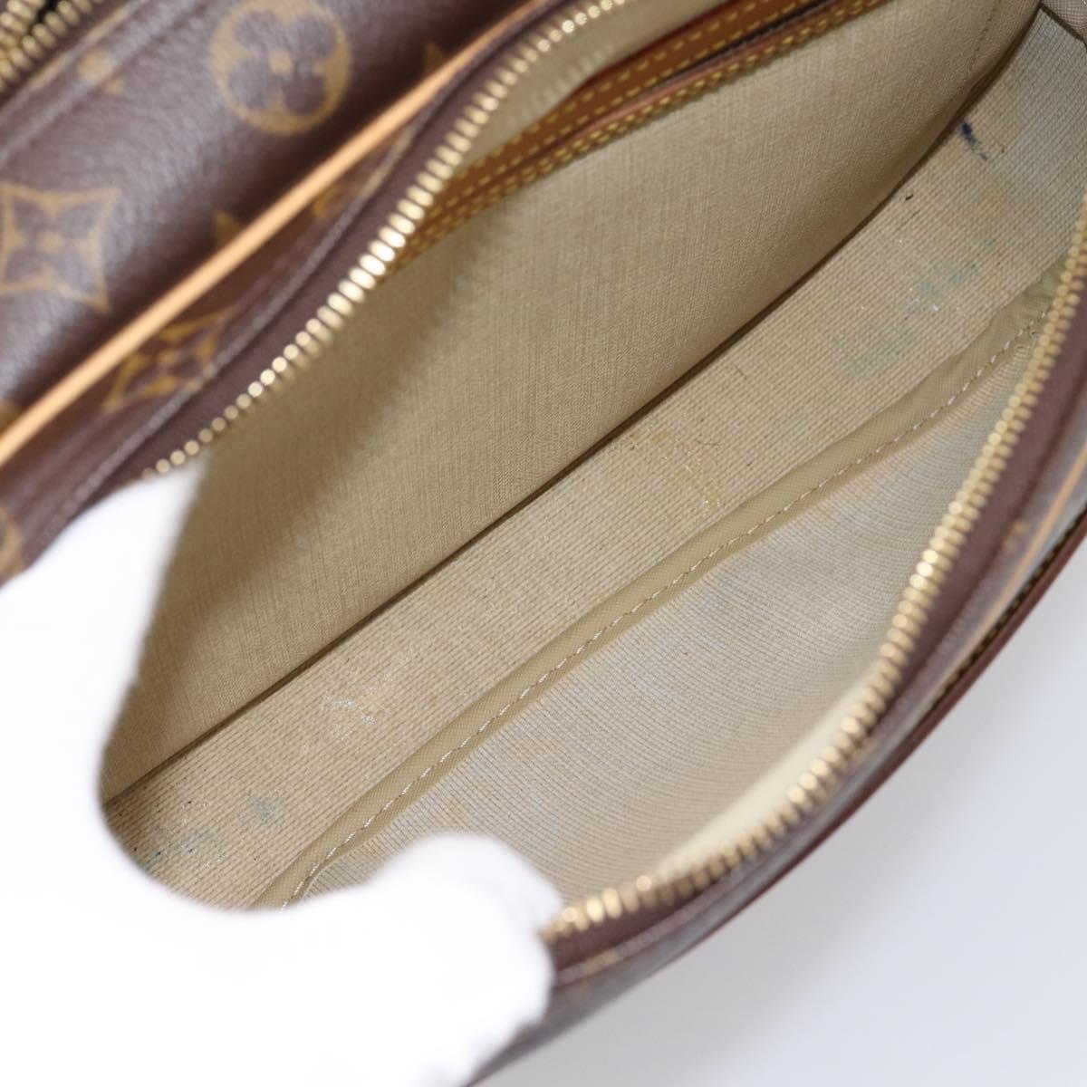 LOUIS VUITTON Monogram Reporter PM Shoulder Bag M45254 LV Auth ka5902A