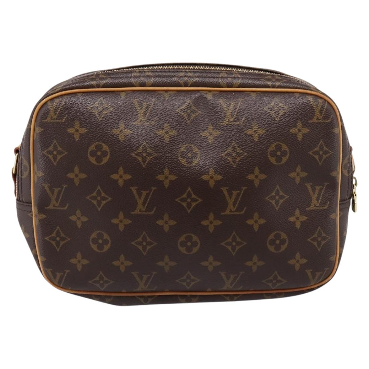 LOUIS VUITTON Monogram Reporter PM Shoulder Bag M45254 LV Auth ka5902A