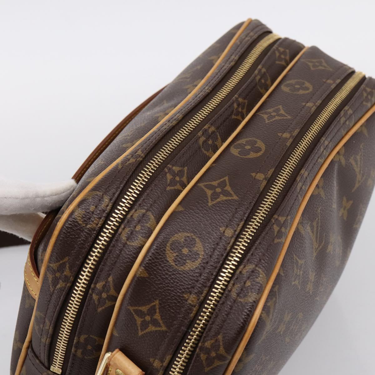 LOUIS VUITTON Monogram Reporter PM Shoulder Bag M45254 LV Auth ka5902A