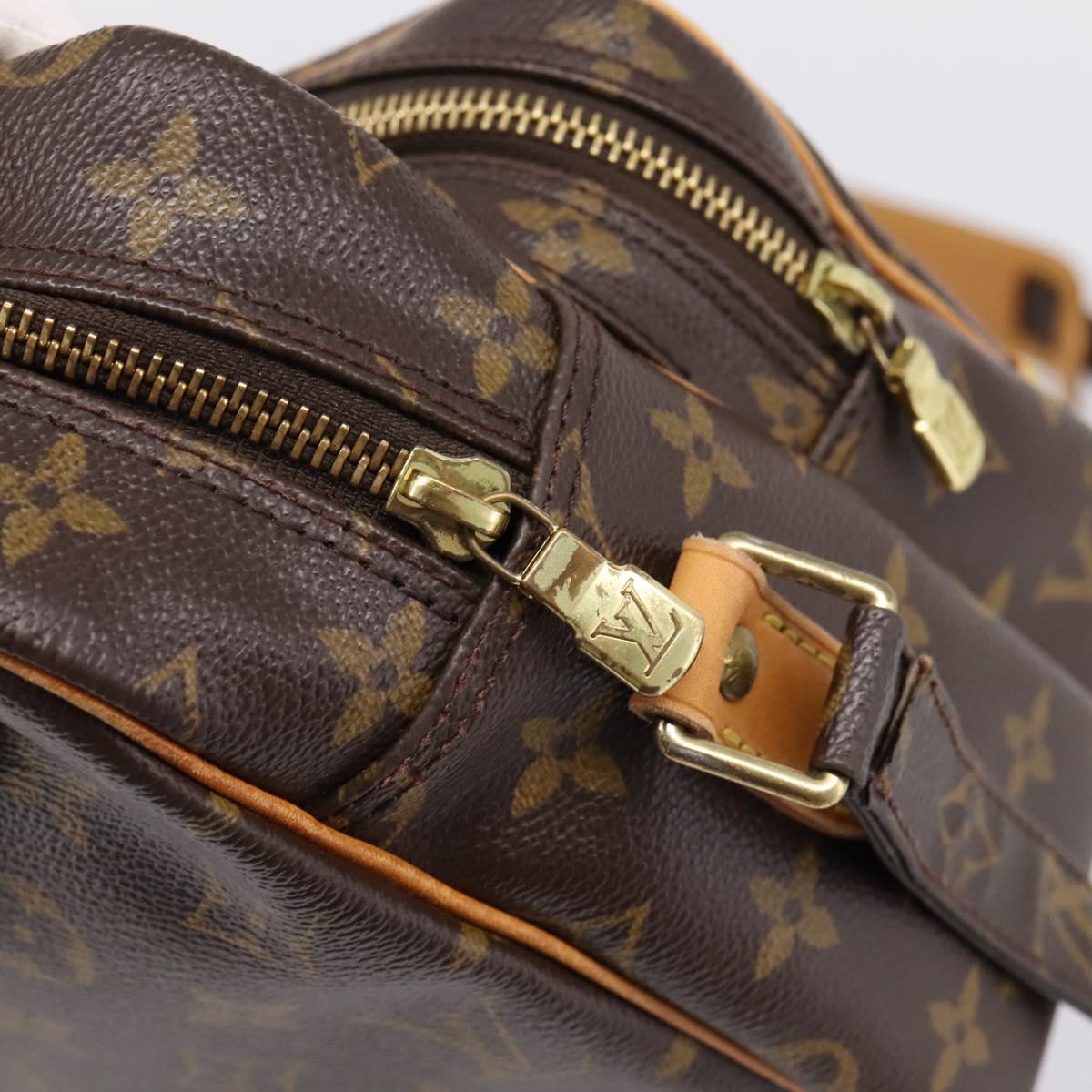 LOUIS VUITTON Monogram Nile Shoulder Bag M45244 LV Auth ka5903A