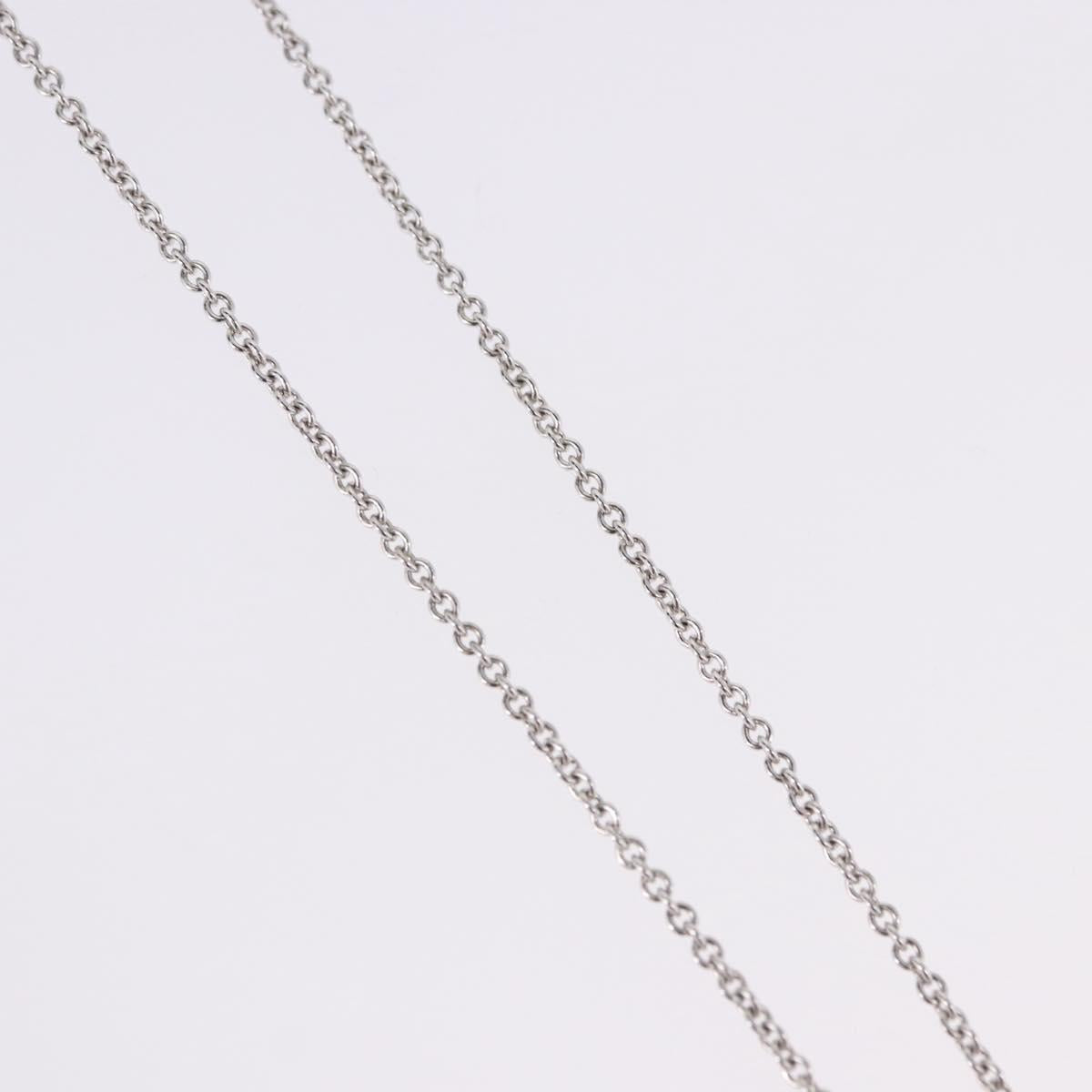 Christian Dior Necklace metal Silver Auth ka5906