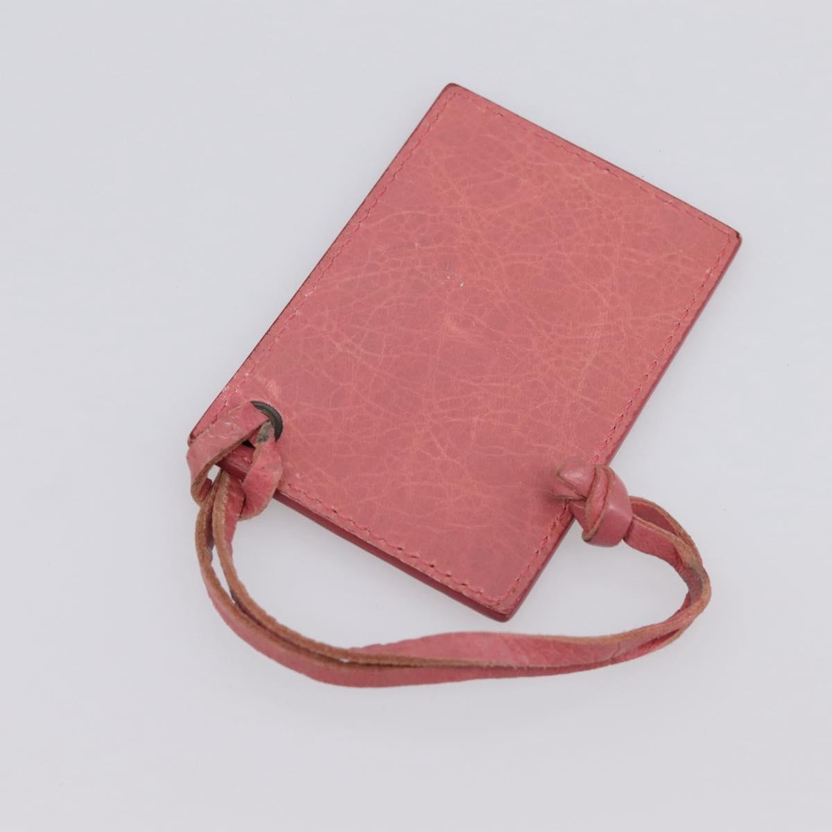 BALENCIAGA Classic Mini City Hand Bag Leather 2way Pink 300295 Auth ka5914V