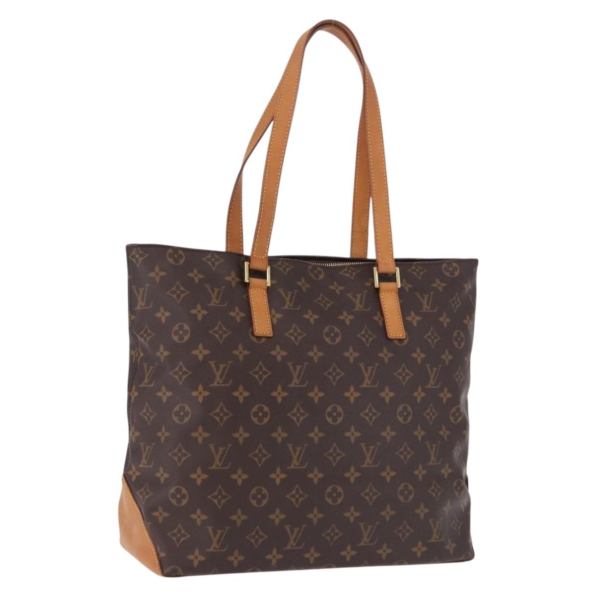 LOUIS VUITTON Monogram Cabas Mezzo Tote Bag M51151 LV Auth ka5918A