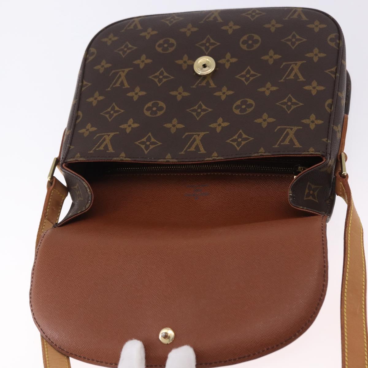 LOUIS VUITTON Monogram Saint Cloud GM Shoulder Bag M51242 LV Auth ka5930A