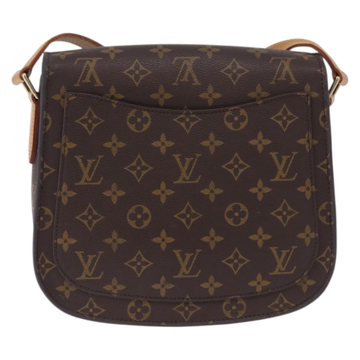 LOUIS VUITTON Monogram Saint Cloud GM Shoulder Bag M51242 LV Auth ka5930A