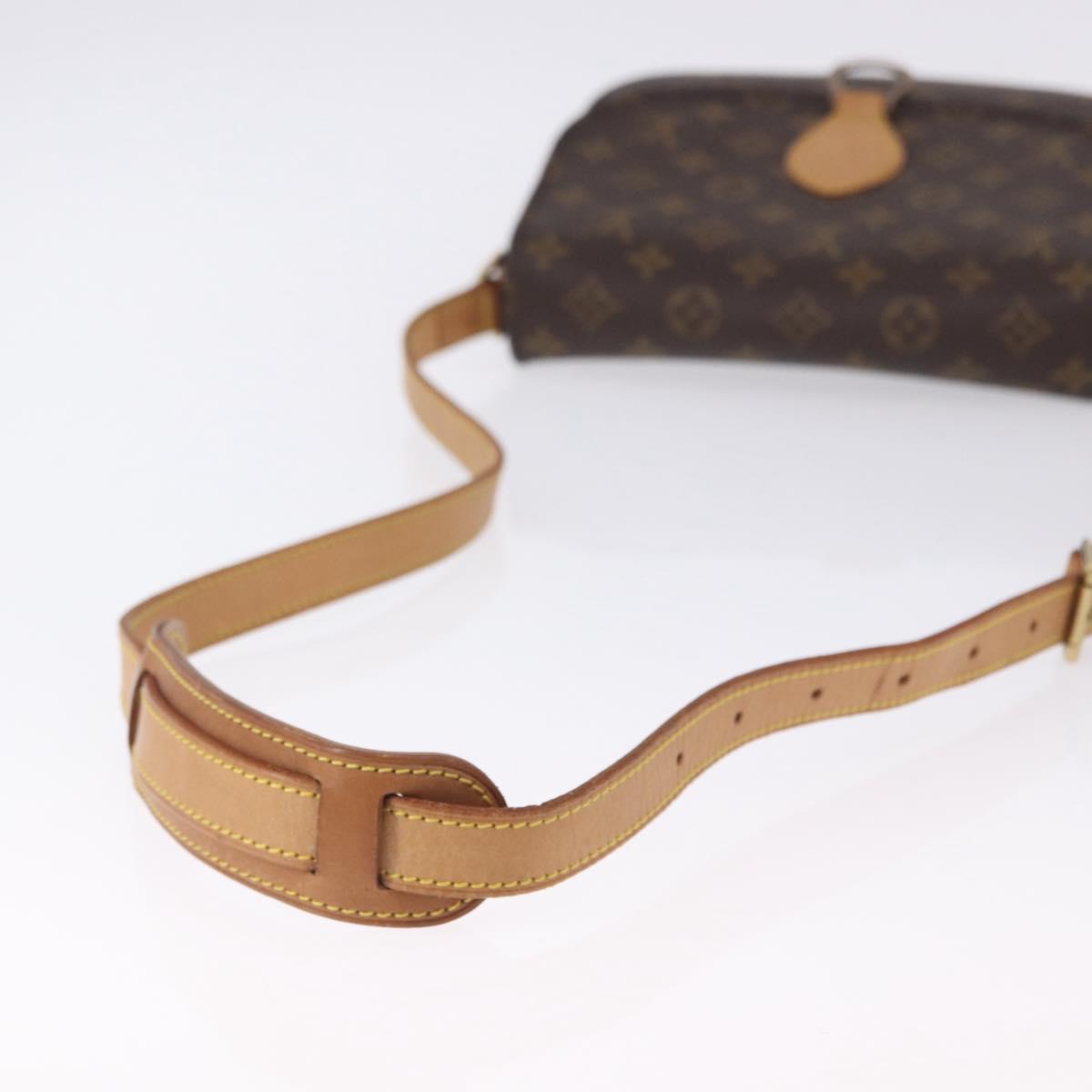 LOUIS VUITTON Monogram Saint Cloud GM Shoulder Bag M51242 LV Auth ka5930A