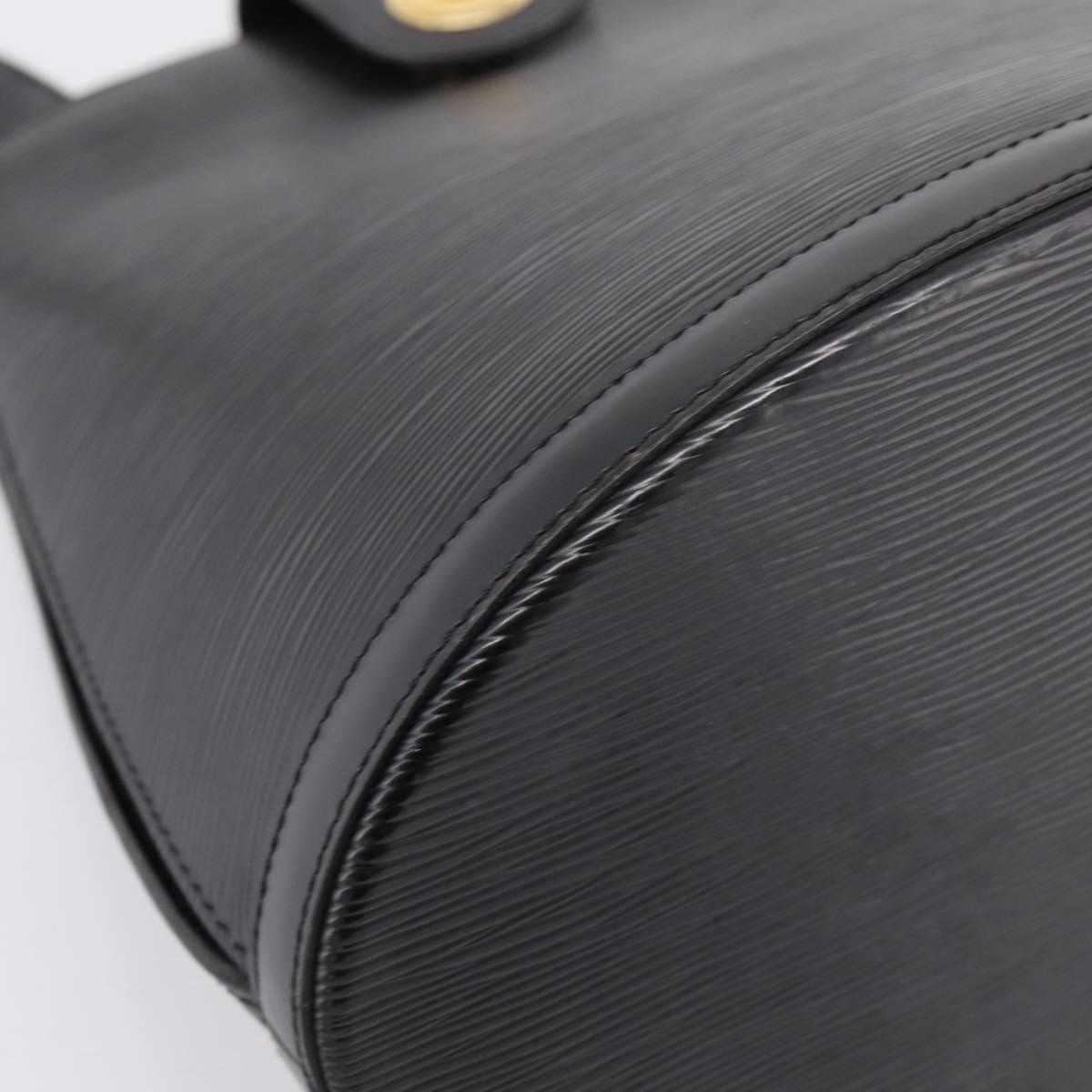 LOUIS VUITTON Epi Cluny Shoulder Bag Black M52252 LV Auth ka5937V