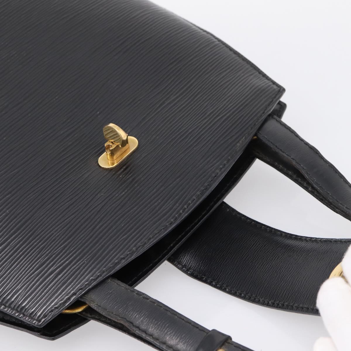 LOUIS VUITTON Epi Cluny Shoulder Bag Black M52252 LV Auth ka5937V