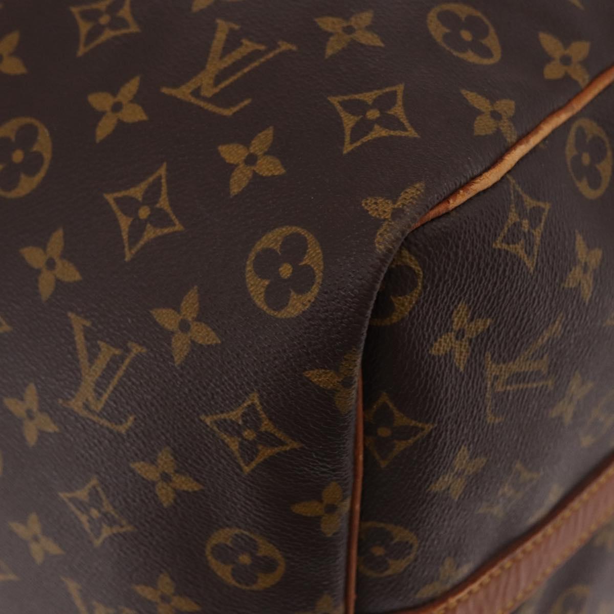 LOUIS VUITTON Monogram Keepall Bandouliere 60 Boston Bag M41412 LV Auth ka5940