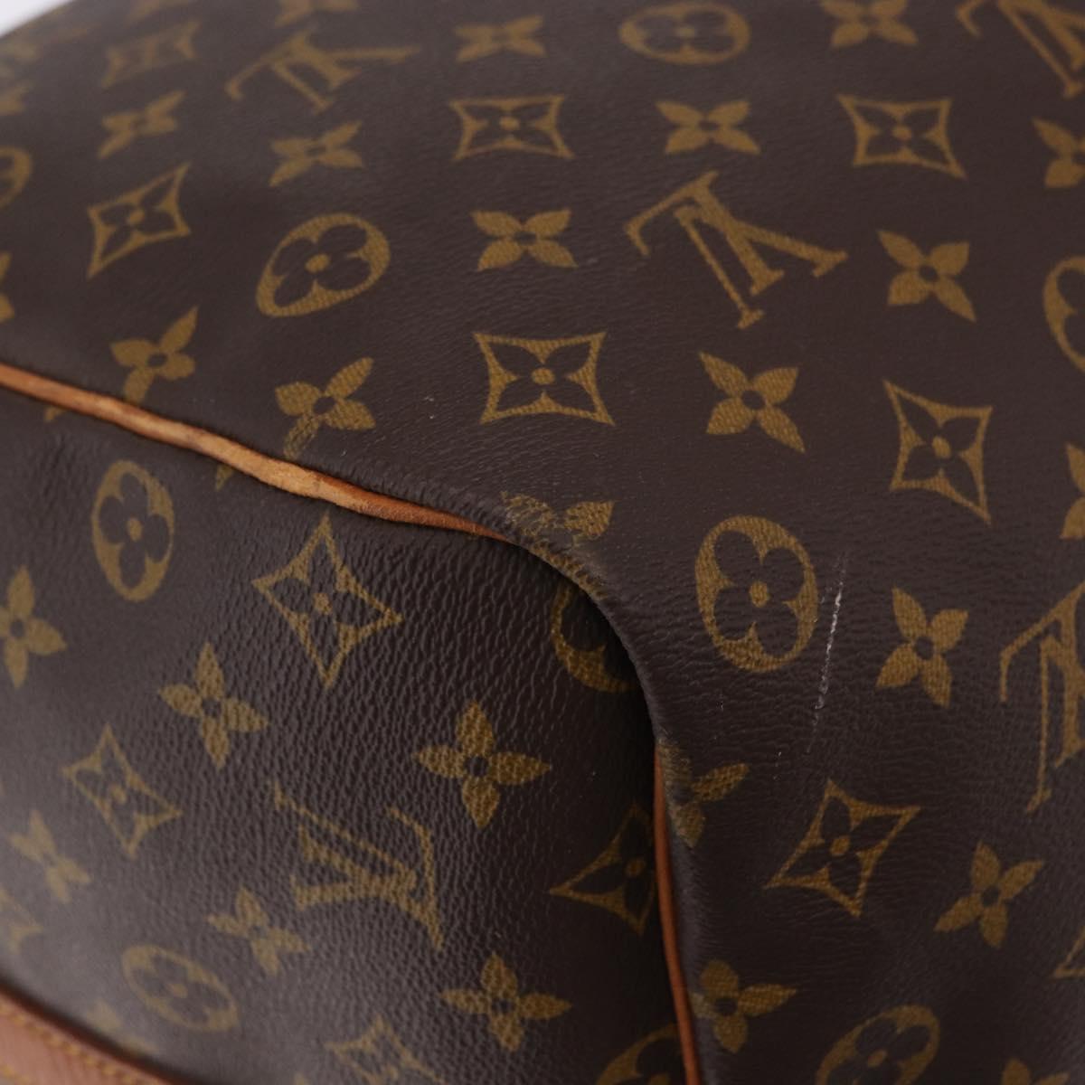 LOUIS VUITTON Monogram Keepall Bandouliere 60 Boston Bag M41412 LV Auth ka5940