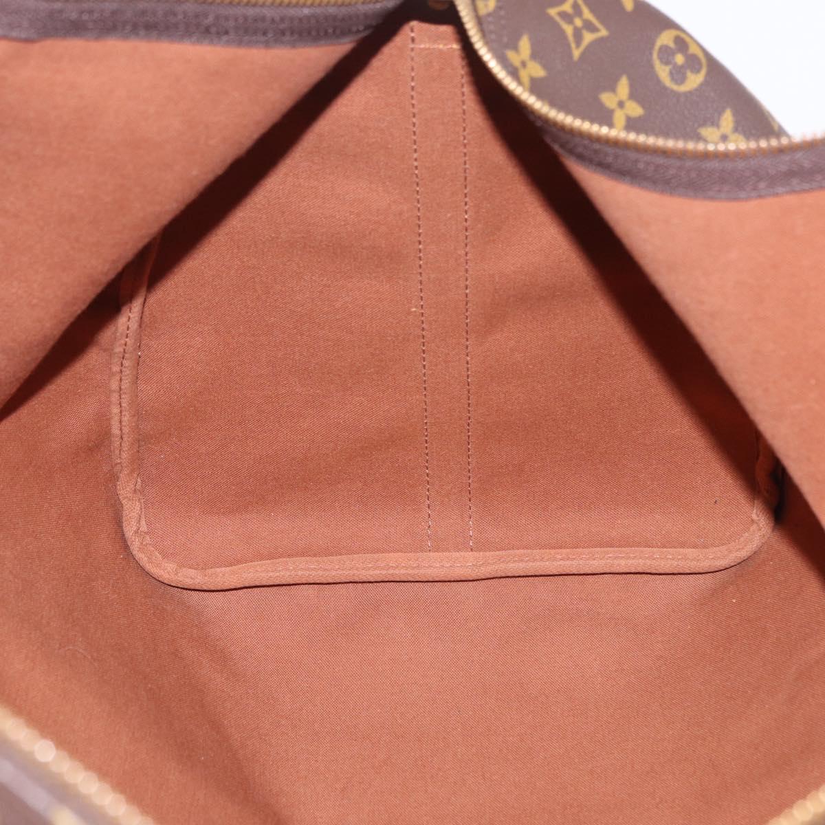 LOUIS VUITTON Monogram Keepall Bandouliere 60 Boston Bag M41412 LV Auth ka5940