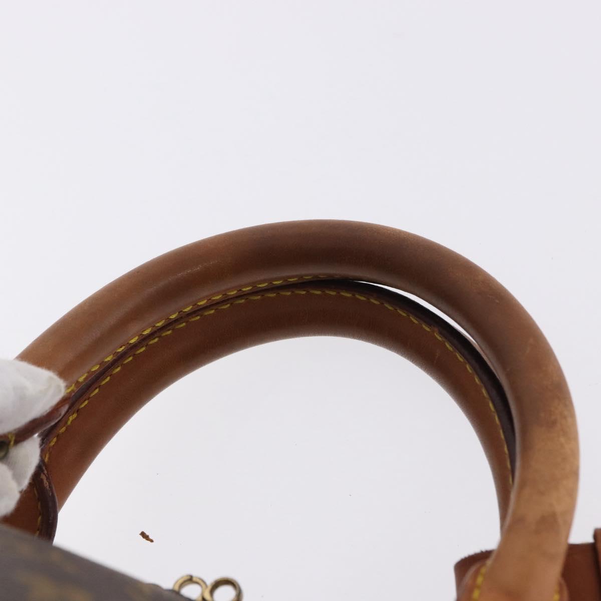 LOUIS VUITTON Monogram Keepall Bandouliere 60 Boston Bag M41412 LV Auth ka5940