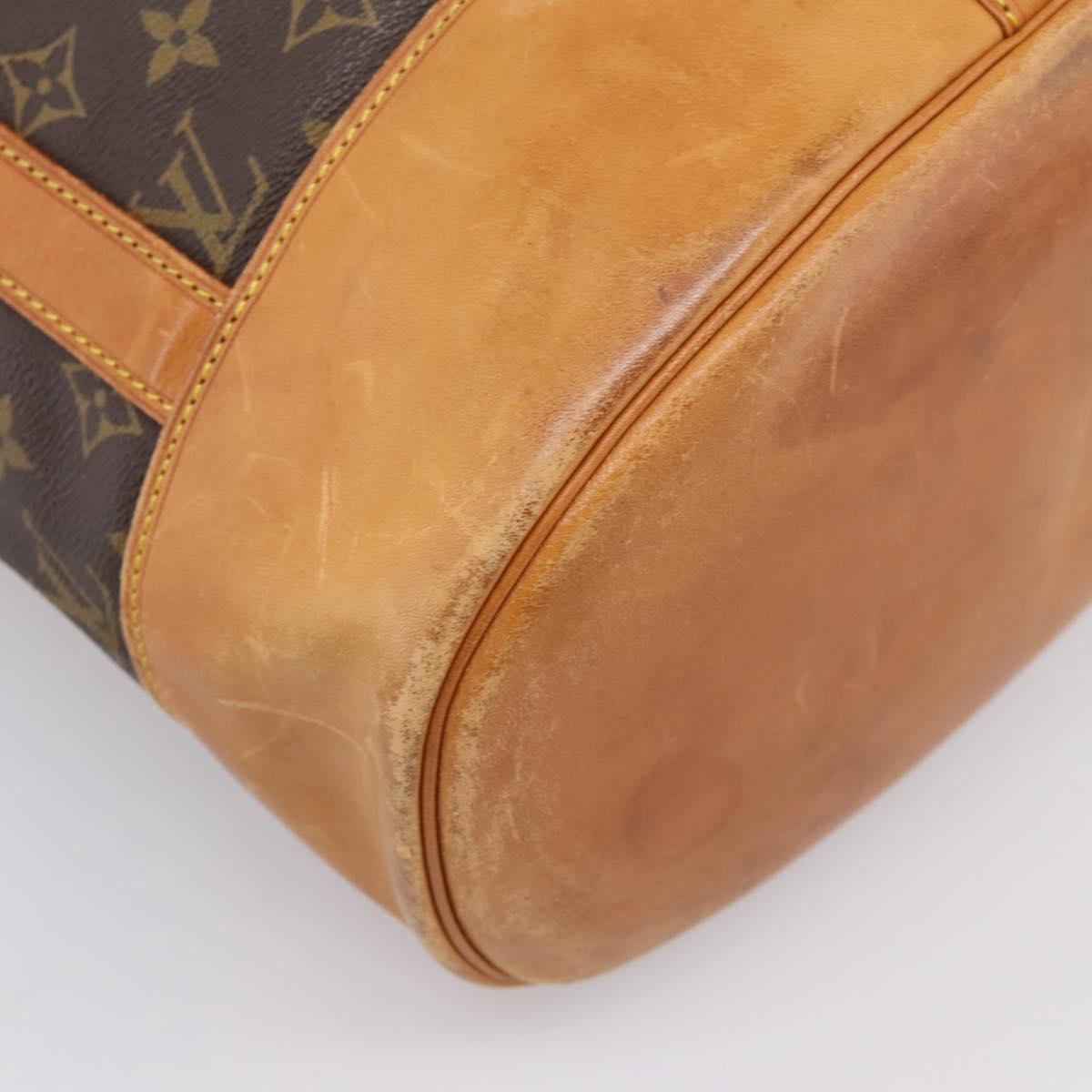 LOUIS VUITTON Monogram Randonnee GM Shoulder Bag M42244 LV Auth ka5941