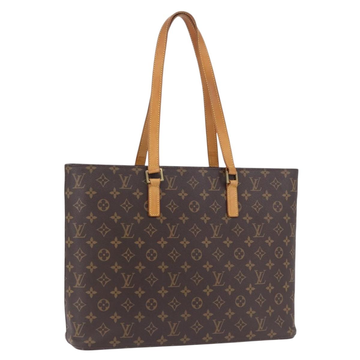 LOUIS VUITTON Monogram Luco Tote Bag M51155 LV Auth ka5942