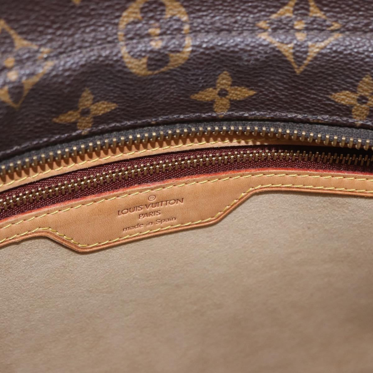 LOUIS VUITTON Monogram Luco Tote Bag M51155 LV Auth ka5942