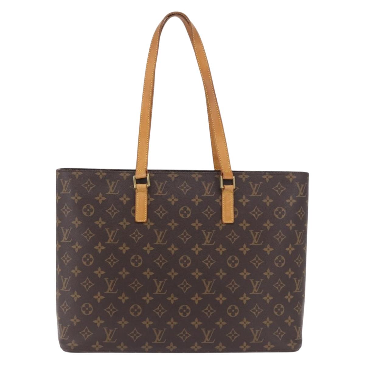 LOUIS VUITTON Monogram Luco Tote Bag M51155 LV Auth ka5942