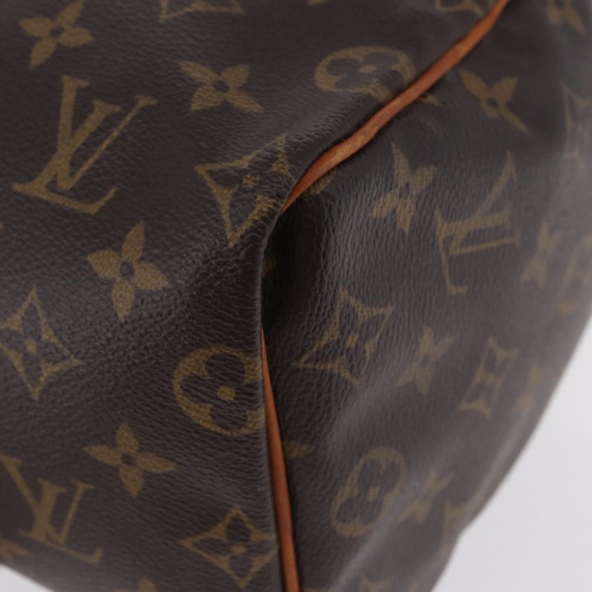 LOUIS VUITTON Monogram Speedy 25 Hand Bag M41528 LV Auth ka5943V