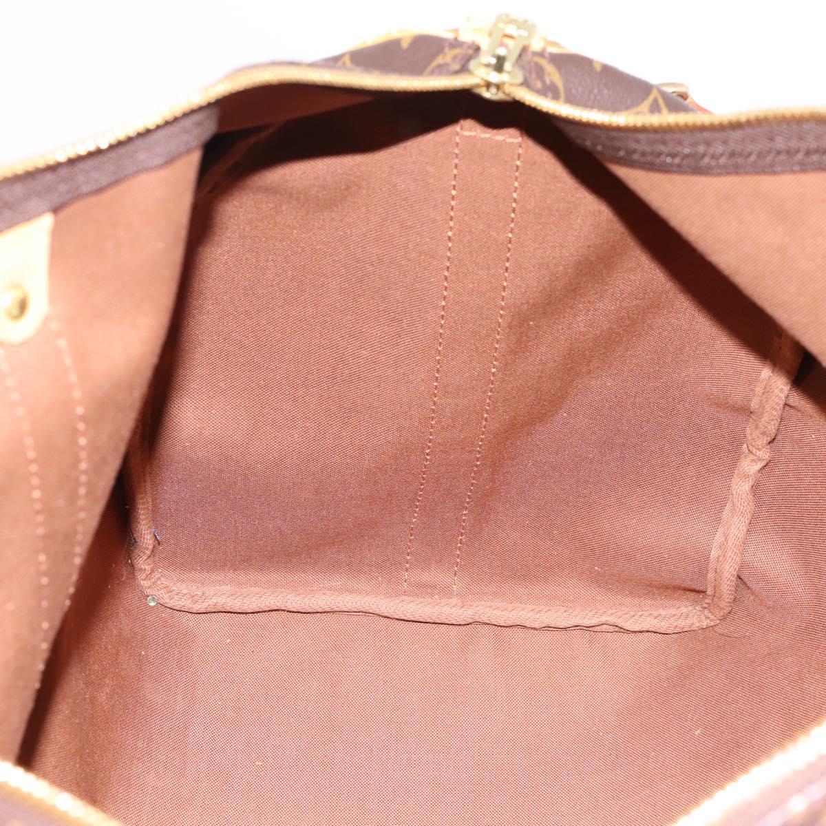 LOUIS VUITTON Monogram Keepall Bandouliere 50 Boston Bag M41416 LV Auth ka5966