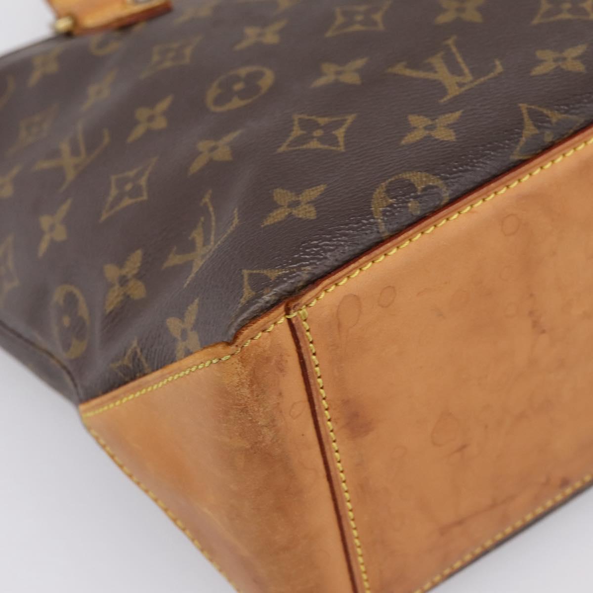 LOUIS VUITTON Monogram Cabas Piano Tote Bag M51148 LV Auth ka5970