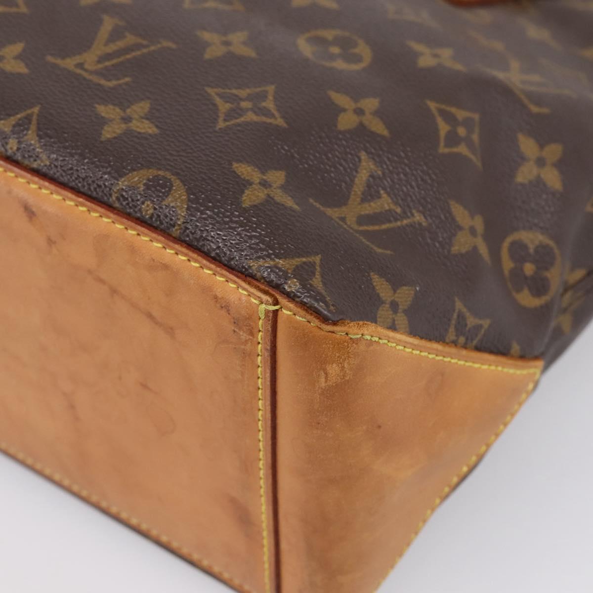 LOUIS VUITTON Monogram Cabas Piano Tote Bag M51148 LV Auth ka5970