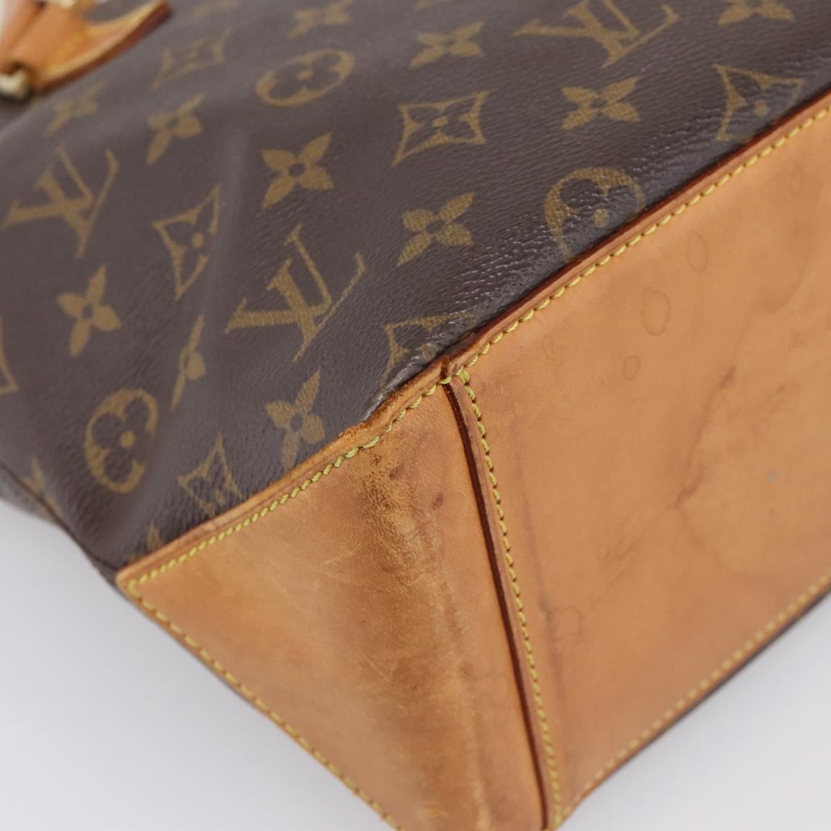 LOUIS VUITTON Monogram Cabas Piano Tote Bag M51148 LV Auth ka5970