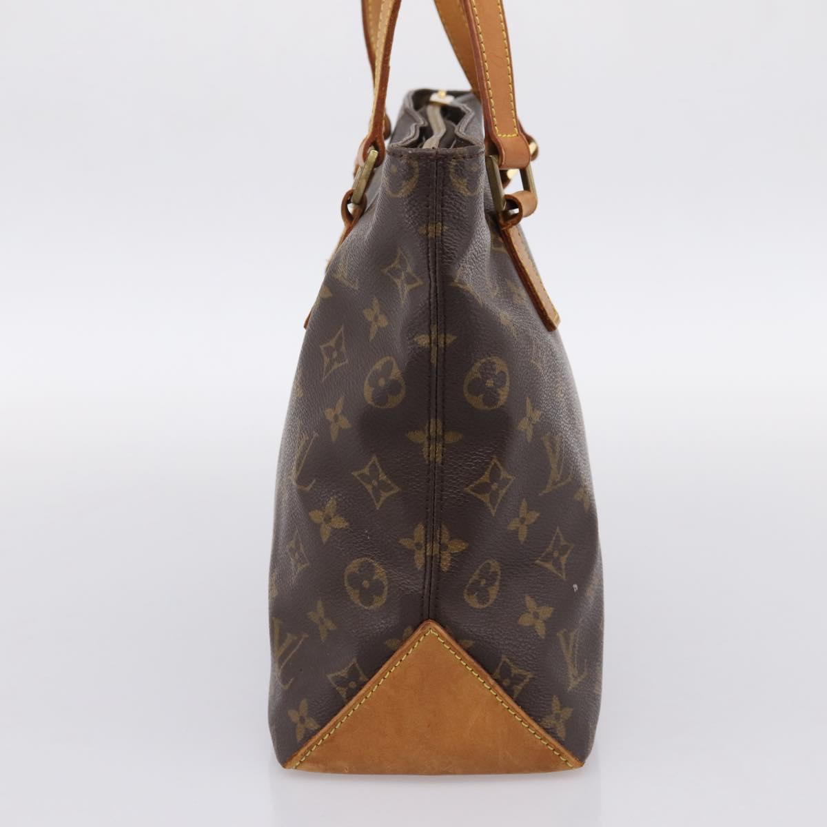 LOUIS VUITTON Monogram Cabas Piano Tote Bag M51148 LV Auth ka5970