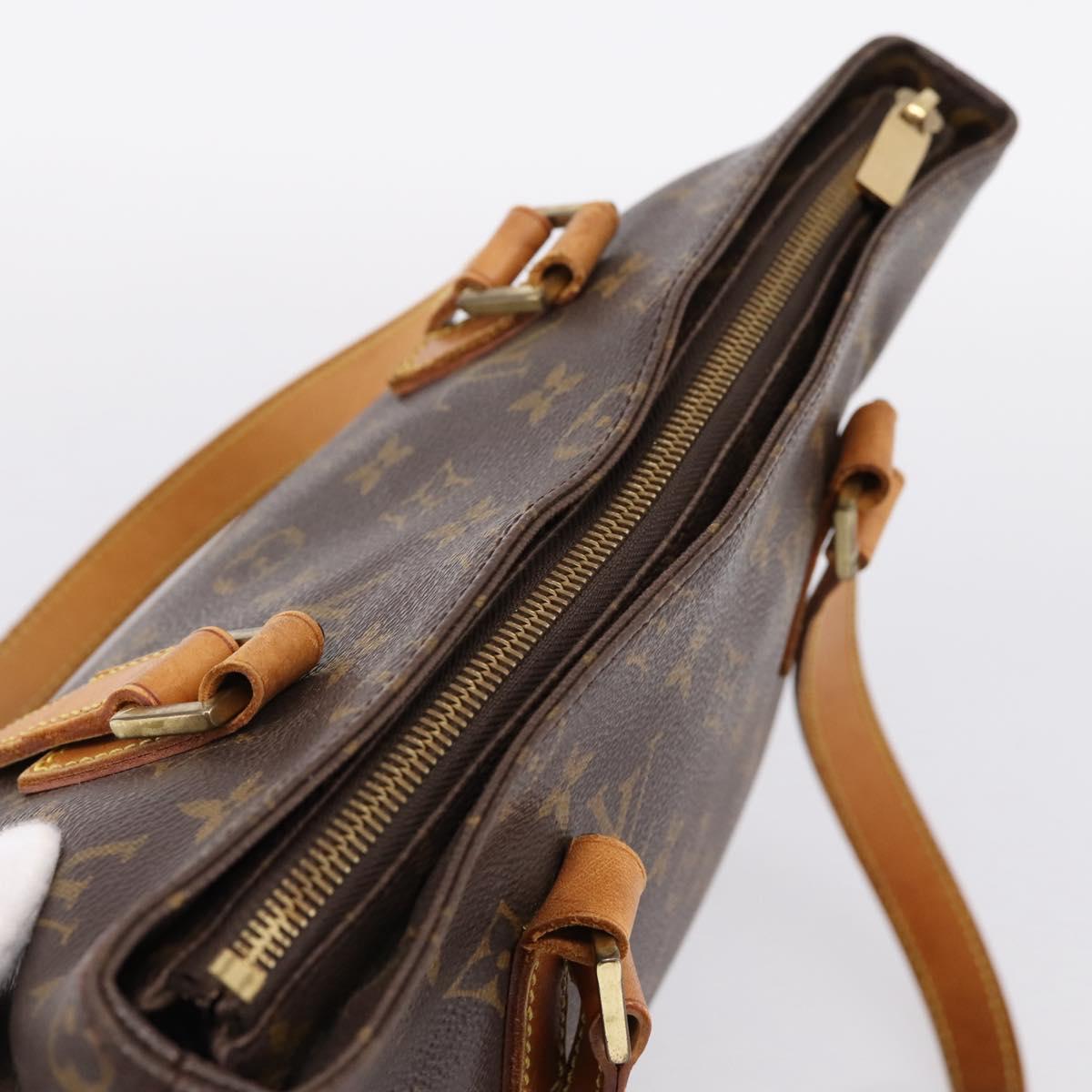 LOUIS VUITTON Monogram Cabas Piano Tote Bag M51148 LV Auth ka5970