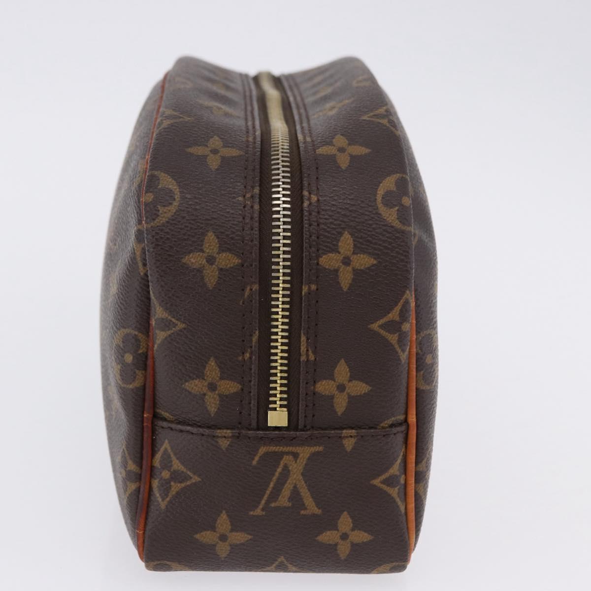 LOUIS VUITTON Monogram Trousse Toilette 25 Clutch Bag M47527 LV Auth ka5980