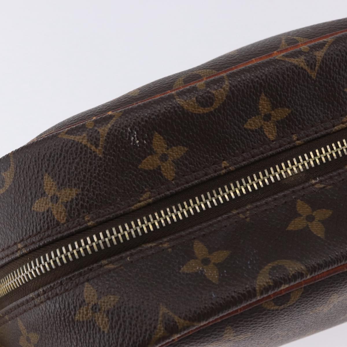 LOUIS VUITTON Monogram Trousse Toilette 25 Clutch Bag M47527 LV Auth ka5980