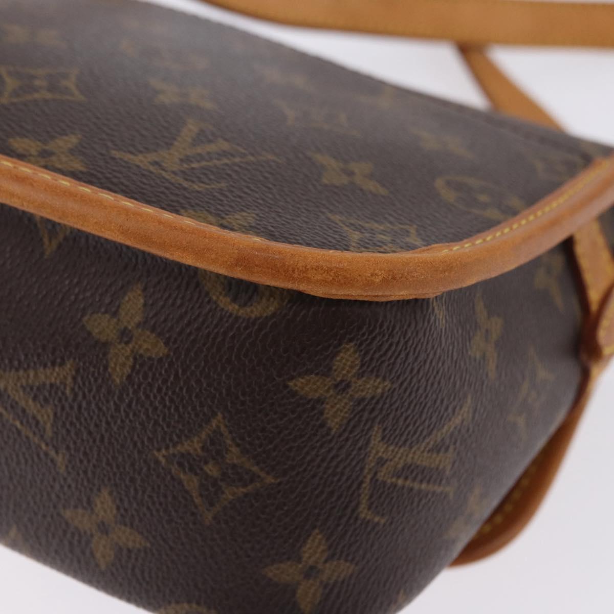LOUIS VUITTON Monogram Sologne Shoulder Bag M42250 LV Auth ka5982V