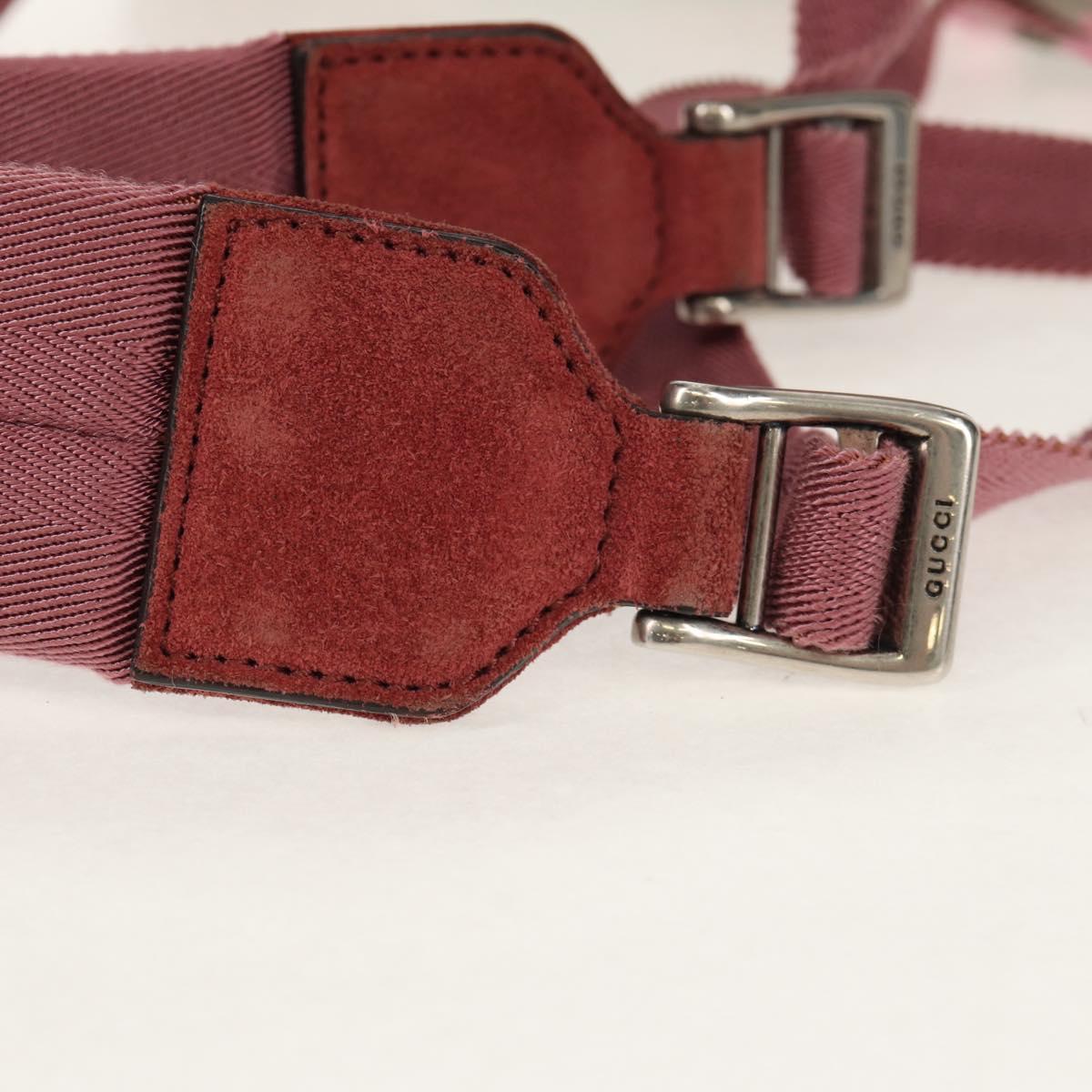 GUCCI GG Blooms GG Supreme Backpack PVC Beige Silver 410544 Auth ka598M