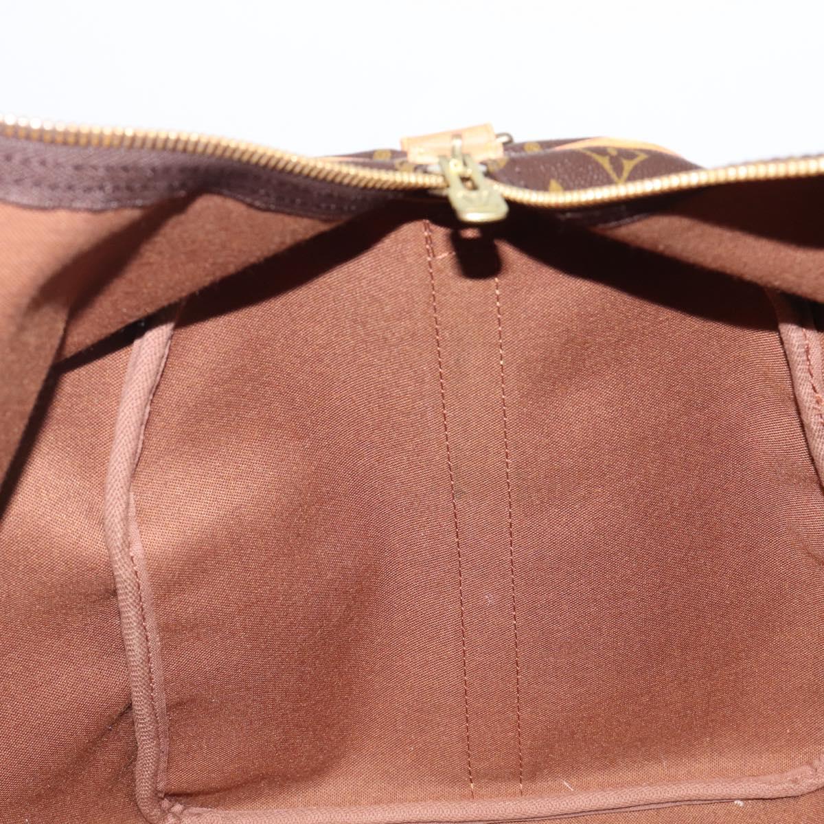 LOUIS VUITTON Monogram Keepall Bandouliere 55 Boston Bag M41414 LV Auth ka5990A