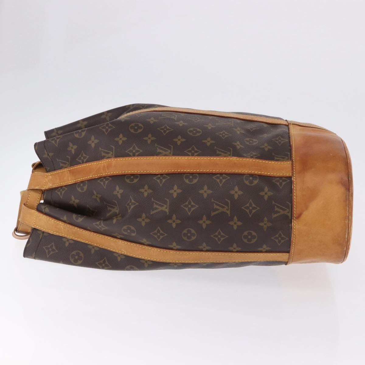 LOUIS VUITTON Monogram Randonnee GM Shoulder Bag M42244 LV Auth ka5991