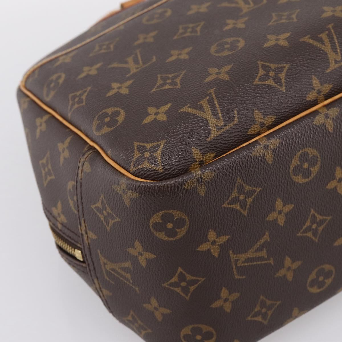 LOUIS VUITTON Monogram Deauville Hand Bag M47270 LV Auth ka5993