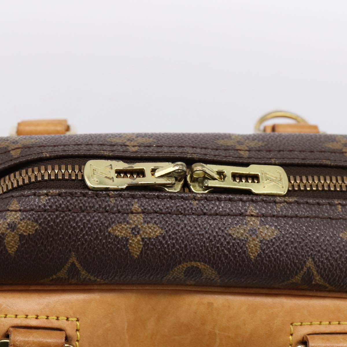 LOUIS VUITTON Monogram Deauville Hand Bag M47270 LV Auth ka5993