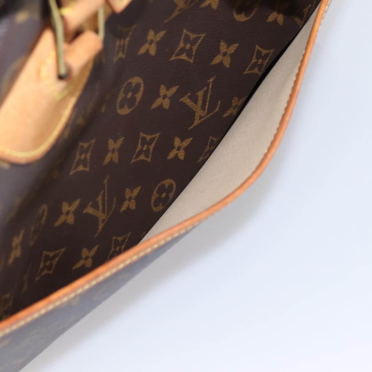 LOUIS VUITTON Monogram Deauville Hand Bag M47270 LV Auth ka5993