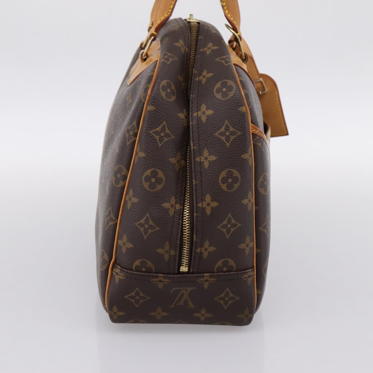 LOUIS VUITTON Monogram Deauville Hand Bag M47270 LV Auth ka5993