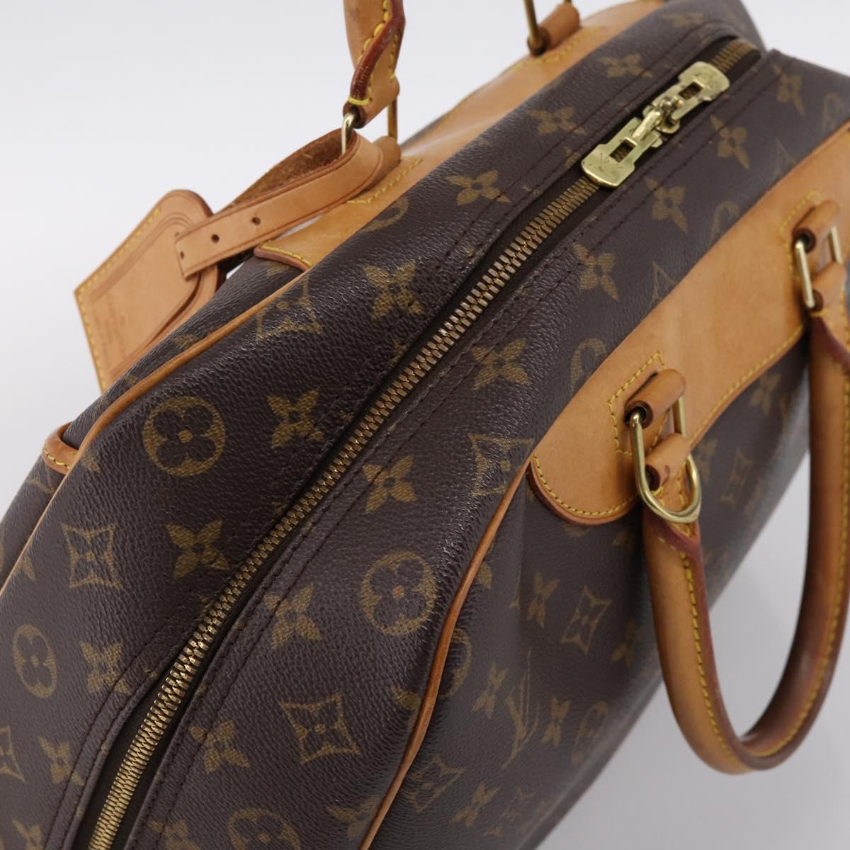 LOUIS VUITTON Monogram Deauville Hand Bag M47270 LV Auth ka5993