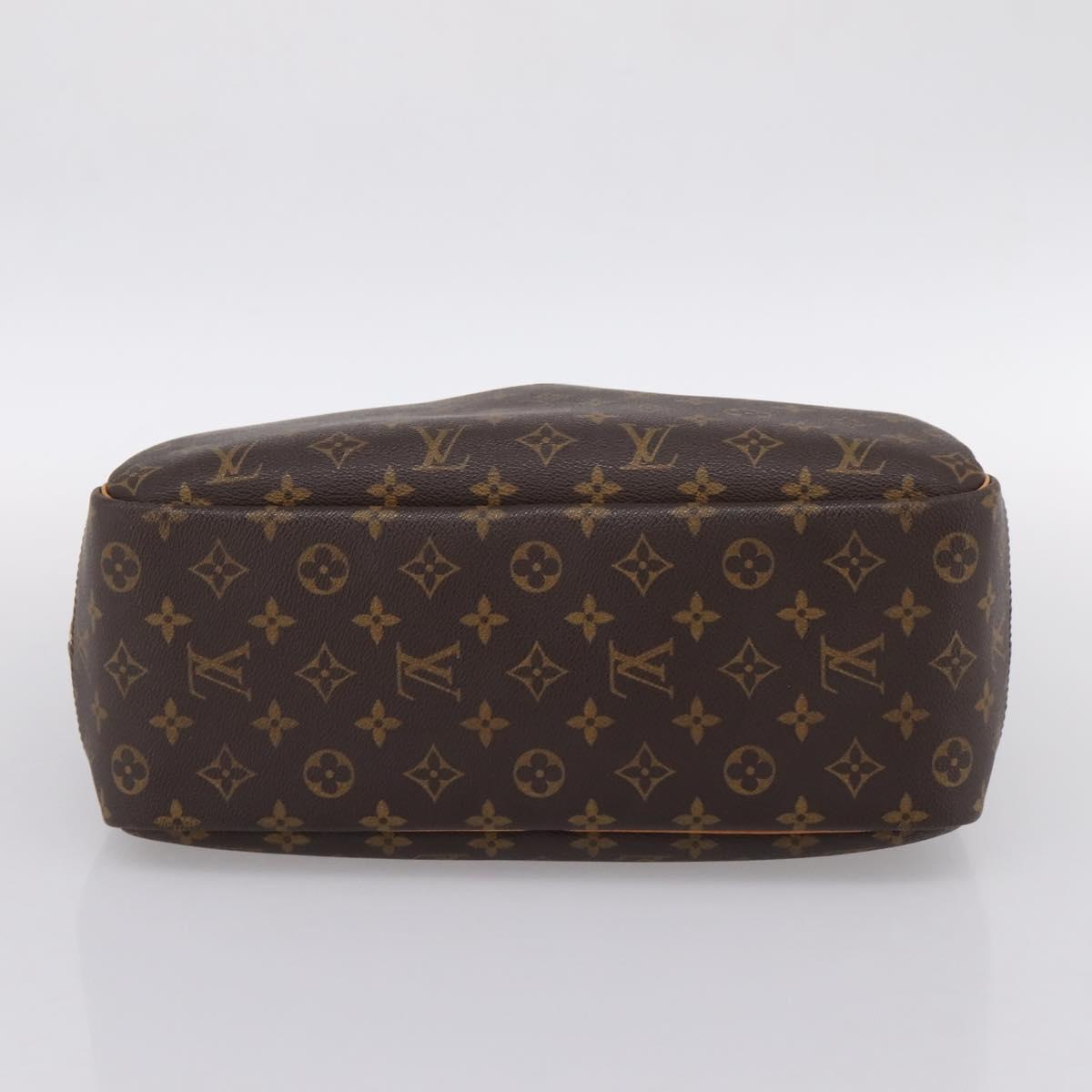LOUIS VUITTON Monogram Deauville Hand Bag M47270 LV Auth ka5993