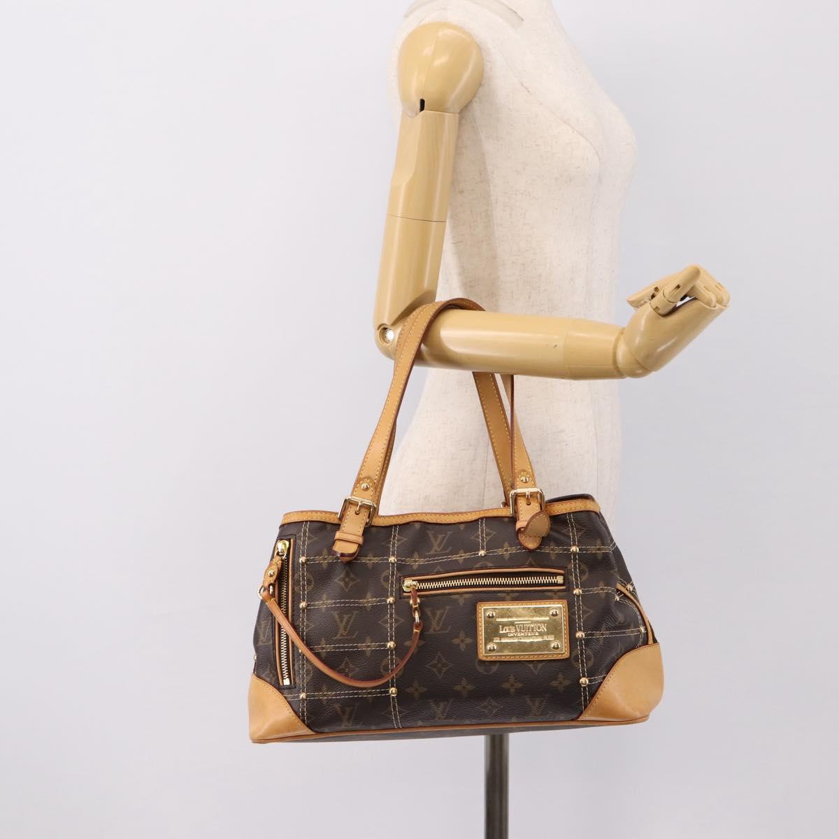 LOUIS VUITTON Monogram Rivette Tote Bag M40140 LV Auth ka5995V