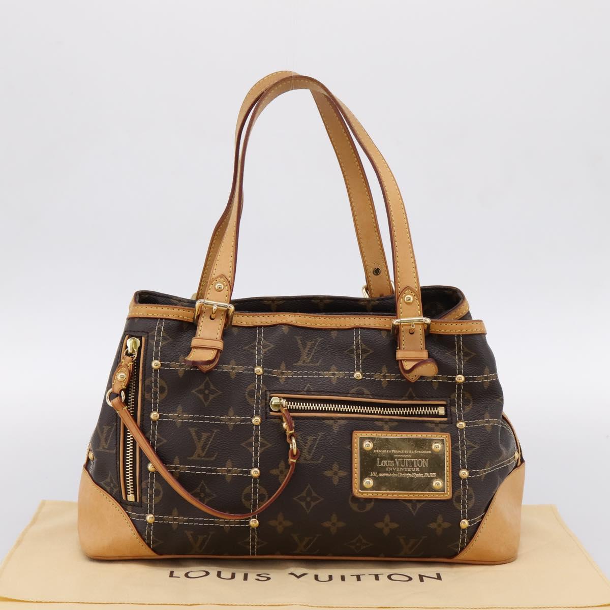 LOUIS VUITTON Monogram Rivette Tote Bag M40140 LV Auth ka5995V